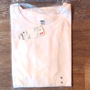 Qniqlo t shirt 100% cotton white